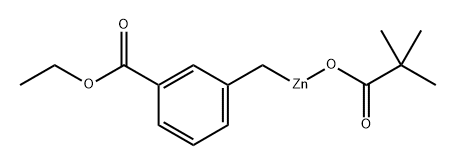 (3-(Ethoxycarbonyl)benzyl)zinc pivalate (0.70 mmol/g) Structure
