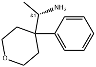 (S)-1-(4-phenyltetrahydro-2H-pyran-4-yl)ethan-1-amine Structure