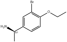 (R)-1-(3-bromo-4-ethoxyphenyl)ethanamine Structure