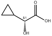 Cyclopropaneacetic acid, α-hydroxy-, (R)- (9CI) 구조식 이미지