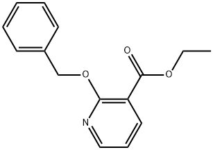 Ethyl 2-(phenylmethoxy)-3-pyridinecarboxylate Structure