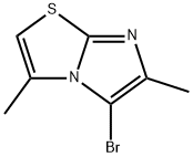 5-bromo-3,6-dimethylimidazo[2,1-b]thiazole Structure