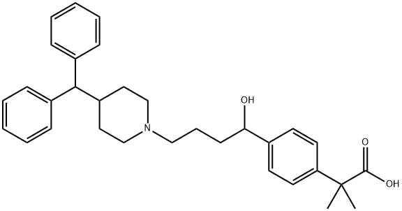 Fexofenadine Impurity 5 구조식 이미지