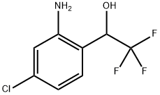 1-(2-Amino-4-chlorophenyl)-2,2,2-trifluoroethanol Structure