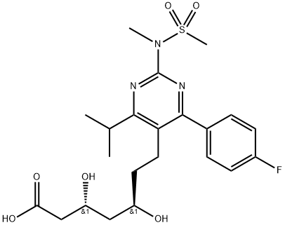 Rosuvastatin Impurity 24 Structure
