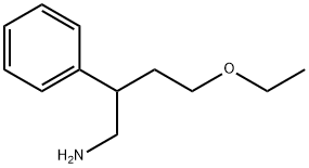 Benzeneethanamine, β-(2-ethoxyethyl)- Structure