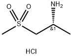 (R)-2-Methanesulfonyl-1-methyl-ethylamine hydrochloride 구조식 이미지