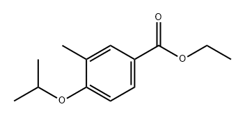 Ethyl 4-isopropoxy-3-methylbenzoate Structure