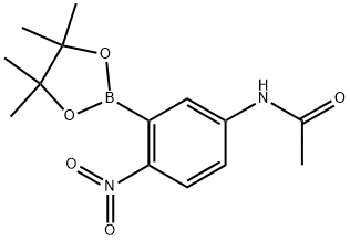 N-(4-nitro-3-dihydroxyborylphenyl)succinamic acid Structure