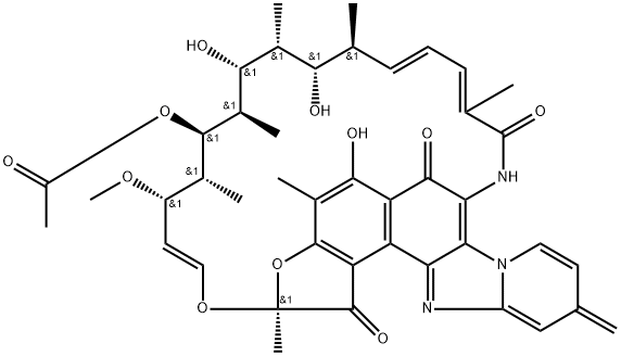 Rifaximin Impurity 2 구조식 이미지