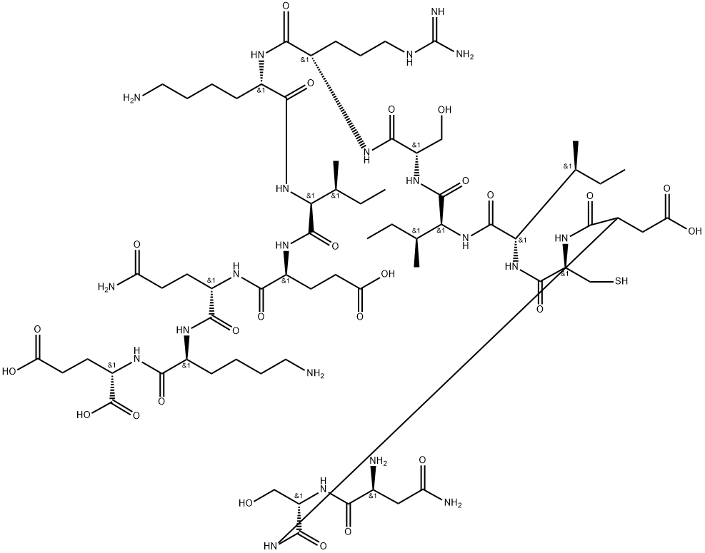 CBP501 AffinityPeptide 구조식 이미지