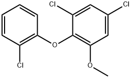 1,5-Dichloro-2-(2-chlorophenoxy)-3-methoxybenzene Structure