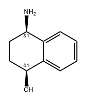 (1S,4R)-4-Amino-1,2,3,4-tetrahydronaphthalen-1-ol Structure