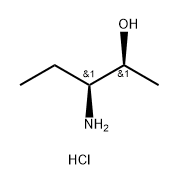 (2S,3S)-3-AMINOPENTAN-2-OL HYDROCHLORIDE Structure