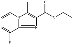 ethyl 8-fluoro-3-methylimidazo[1,2-a]pyridine-2-carboxylate Structure