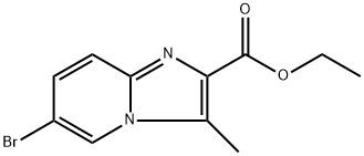 ethyl 6-bromo-3-methylimidazo[1,2-a]pyridine-2-carboxylate Structure