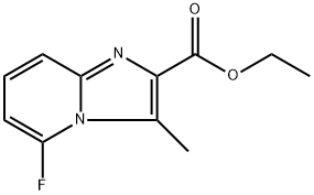 ethyl 5-fluoro-3-methylimidazo[1,2-a]pyridine-2-carboxylate Structure