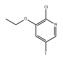 2-chloro-3-ethoxy-5-iodopyridine Structure