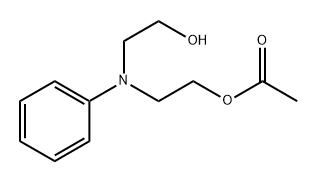 Ethanol, 2-[[2-(acetyloxy)ethyl]phenylamino]- (9CI) Structure