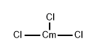 Curium chloride (CmCl3) (6CI,7CI,8CI,9CI) Structure