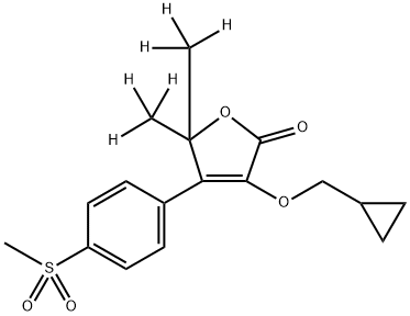 Firocoxib-D6 구조식 이미지