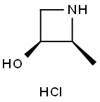 rel-(2R,3R)-2-methylazetidin-3-ol hydrochloride Structure