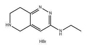 N-Ethyl-5H,6H,7H,8H-pyrido[4,3-c]pyridazin-3-amine dihydrobromide Structure