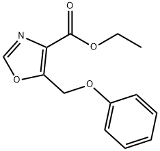 ethyl 5-(phenoxymethyl)oxazole-4-carboxylate Structure