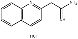 2-(Quinolin-2-yl)ethanimidamide hydrochloride 구조식 이미지