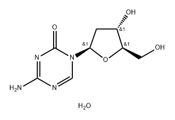 Decitabine MonohydrateQ: What is 
Decitabine Monohydrate Q: What is the CAS Number of 
Decitabine Monohydrate Structure