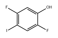 2,5-Difluoro-4-iodophenol Structure