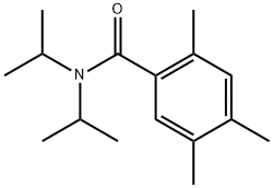 2,4,5-Trimethyl-N,N-bis(1-methylethyl)benzamide Structure