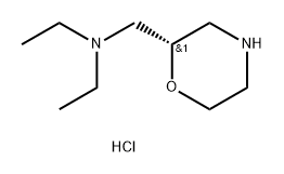 2-Morpholinemethanamine, N,N-diethyl-,dihydrochloride,(2S)- 구조식 이미지