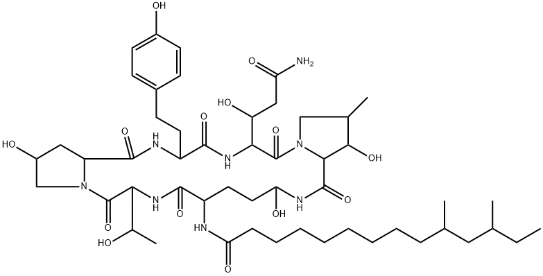 Pneumocandin A3 Structure