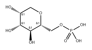 D-Mannitol, 1,5-anhydro-, 6-(dihydrogen phosphate) Structure