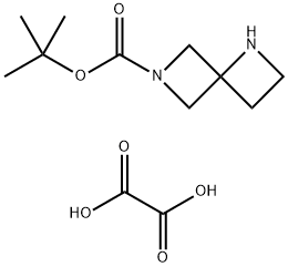 tert-butyl 1,6-diazaspiro[3.3]heptane-6-carboxylate, hemioxalate salt Structure