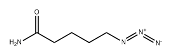 Pentanamide, 5-azido- Structure