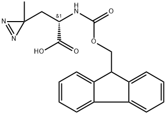 Fmoc-L-Photo-Leucine 구조식 이미지