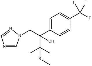 (R)-3-methyl-3-(methylthio)-1-(1H-1,2,4-triazol-1-yl)-2-(4-(trifluoromethyl)phenyl)butan-2-ol(WX192352) Structure