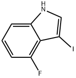 4-FLUORO-3-IODO-1H-INDOLE Structure