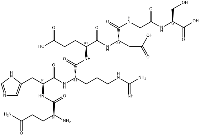 Amyloid β-Protein (1-6) 구조식 이미지