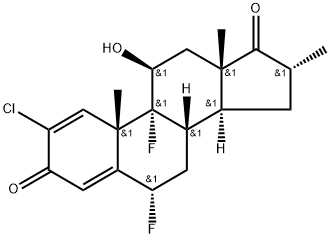 Halometasone Impurity 2 Structure