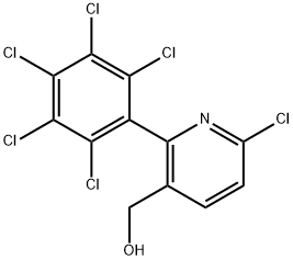 6-Chloro-2-(perchlorophenyl)pyridine-3-methanol Structure