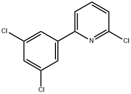 2-Chloro-6-(3,5-dichlorophenyl)pyridine Structure