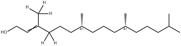 Phytol-d5 Structure