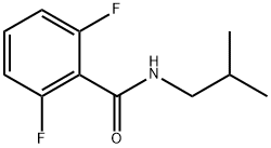2,6-Difluoro-N-(2-methylpropyl)benzamide Structure