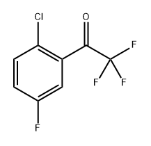 1-(2-chloro-5-fluorophenyl)-2,2,2-trifluoroethanone Structure