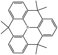 4,4,8,8,12,12-hexamethyl-8,12-dihydro-4H-3a2-boradibenzo[cd,mn]pyrene Structure