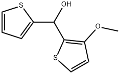 2-Thiophenemethanol, 3-methoxy-α-2-thienyl- Structure