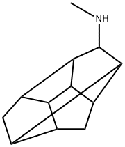 1,2,4-Ethanylylidene-1H-cyclobuta[cd]pentalen-5-amine,octahydro-N-methyl-(9CI) Structure